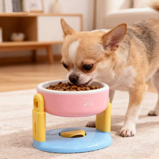 Cat Bowl Protects Cervical Spinee, Tall Bowl, Pet Bowl, High-Looking Cat Bowl, Cat Food Bowl, Cat and Dog Food Bowl, Dog Bowl, Food Bowl