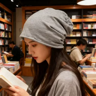 跨境堆堆帽防寒护耳帽防风保暖孕妇月子帽双层高弹冷帽防寒护耳帽