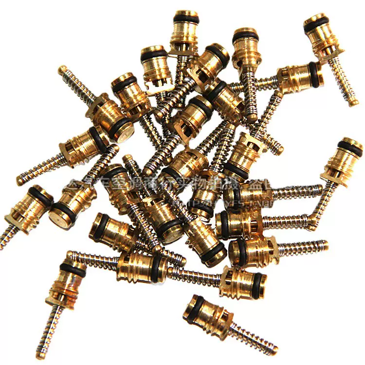 适用于大众捷达王捷达沃尔沃福特汽车空调环保气门芯加气针充气阀