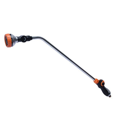 Straight handle long tube thumb: High pressure car wash water gun