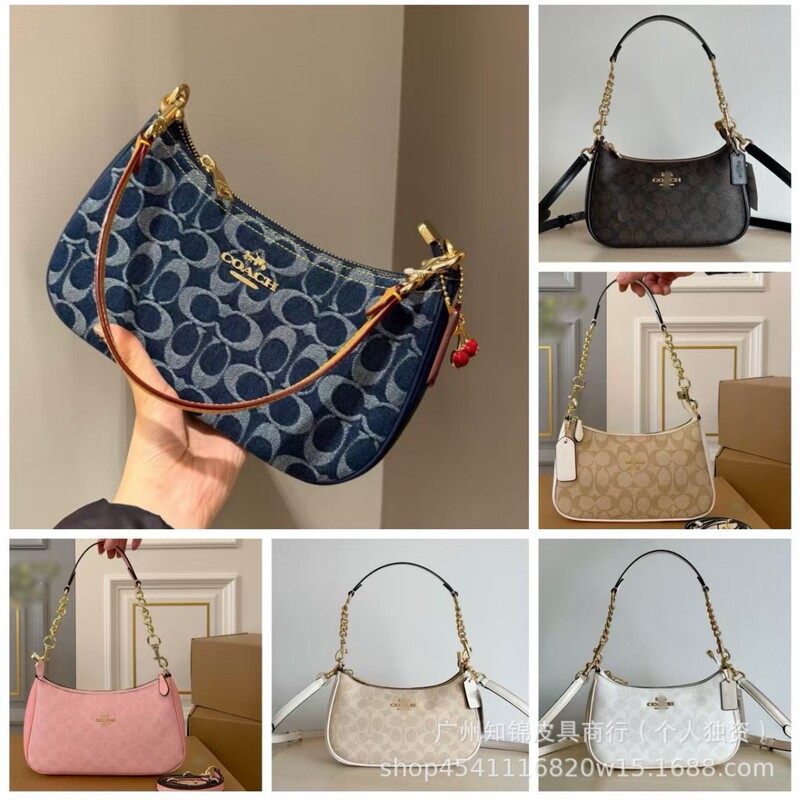 Koja high-end outlet 2025 teri25 underarm bag classic monogram fashion shoulder crossbody handbag crescent bag Koja high-end outlet 2025 teri25 underarm bag classic monogram fashion shoulder crossbody handbag crescent bag