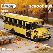 �羳��ƷAmazing Block10002������ʽУ��diy��ͯ����ƴװ��ľ8+
