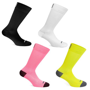 New cycling socks compression breathable wear-resistant quick-drying Four Seasons men's and women's mid-calf running sports tide socks