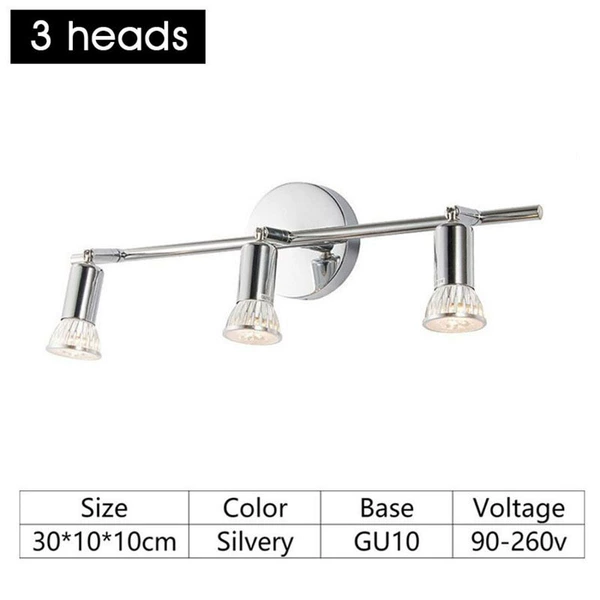 3 head chromium
