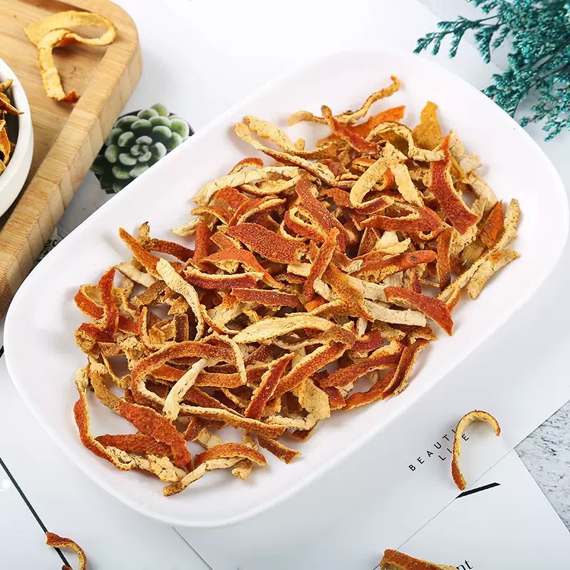 Dried Tangerine Peel Strips Chen Pi 500g Dried Citrus Peel for Herbal Tea and Cooking key features