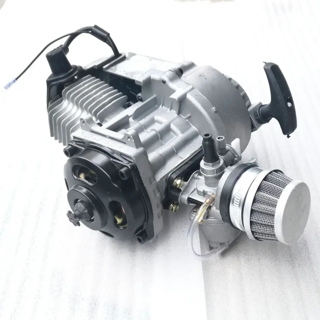 49CC 2-Stroke Pull StartEngin small four-wheel engine mini motorcycle two-stroke gasoline