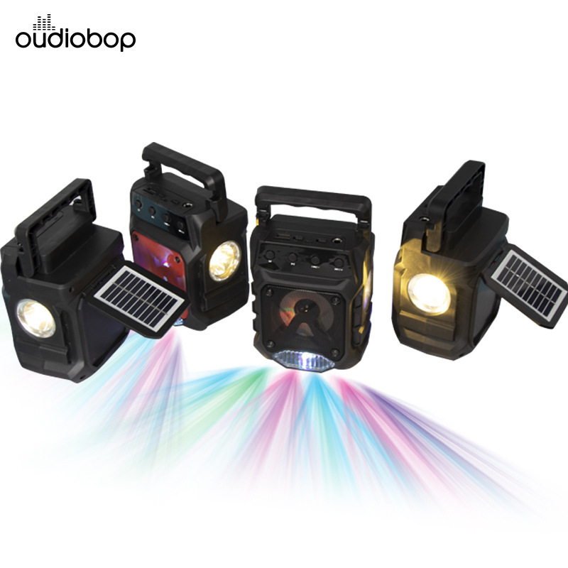 Altavoz Bluetooth Inalámbrico de Escritorio, Portátil Multifunción con Linterna y Tarjeta TF, Mayorista de Comercio Exterior