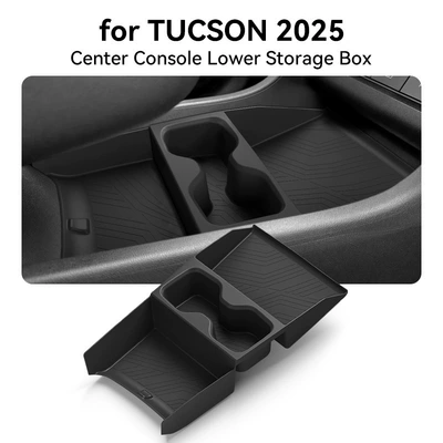 Car storage bag/box Hyundai Tucson L Center Console - 25-models-of-tucson-l-center-control-box-tpe-material