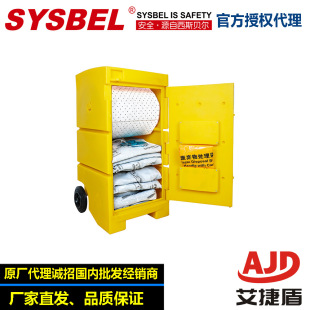 Sysbel Syk322Y Chemical Leakage Emergency Barrel Set Leakage Adsorption Kit