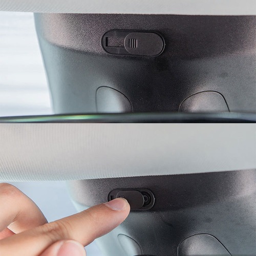 Privacy anti-peeping cover for Tesla Model car interior camera lens