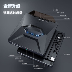 卸売カード型多機能外部光学ドライブモバイル DVD バーナー読み取り可能な TF カード USB 光学ドライブ