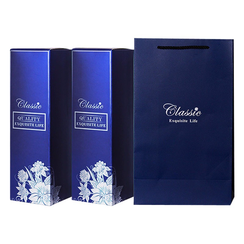 Оптовая оптовая продажа двойных упаковок малого количества сумка цветная коробка утолщение один красный красный подарочный пакет универсальная упаковка бумажная коробка