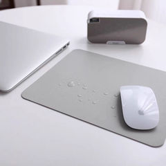 [ドロップシッピング] ins スタイルのハイエンドソリッドカラーレザーマウスパッド防水防汚ポータブルデスクパッド