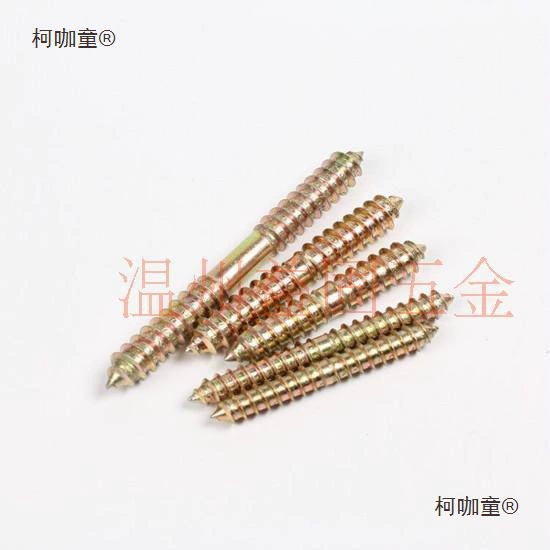 Прямые продажи с фабрики, двусторонние саморезы, метрические безголовые мебельные болты для дивана, стержень для обеденного стола, стула, наконечник для лестницы Metabo