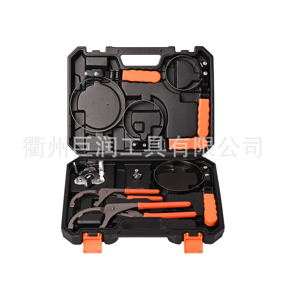 厂家批发热销8件套不锈钢滤清器扳手