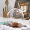 家居桌面创意摆件球型高硼硅玻璃罩软木塞防尘罩多样款式供您选择