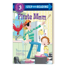 英文原版书Step into Reading 3 -Pirate Mom海盗妈妈 兰登分级阅