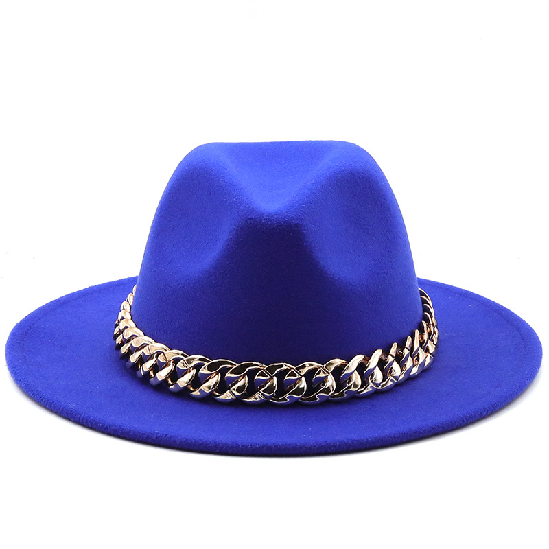 Vente En Gros Accessoires En Laine À Grand Bord De La Mode Jazz Chapeaux Hauts Nihaojewelry display picture 17