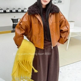 女式皮衣;大码皮衣;服装饰品