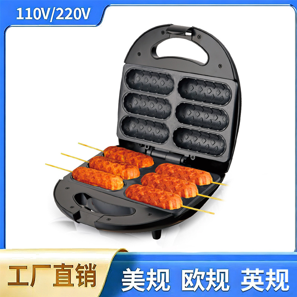 RAF transfronterizo 3 - en - 1 máquina de desayuno de waffles donut sándwich filete pan electromecánico galleta de torta horno de tostadora image 4