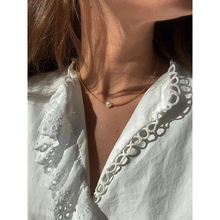 天然淡水珍珠项链 欧美ins小众极简手工串珠锁骨链高级感时尚手链