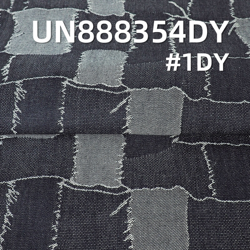 潮流秋冬季厚款棉牛仔裤外套服装 12.5安赤耳丹宁大提花牛仔布料