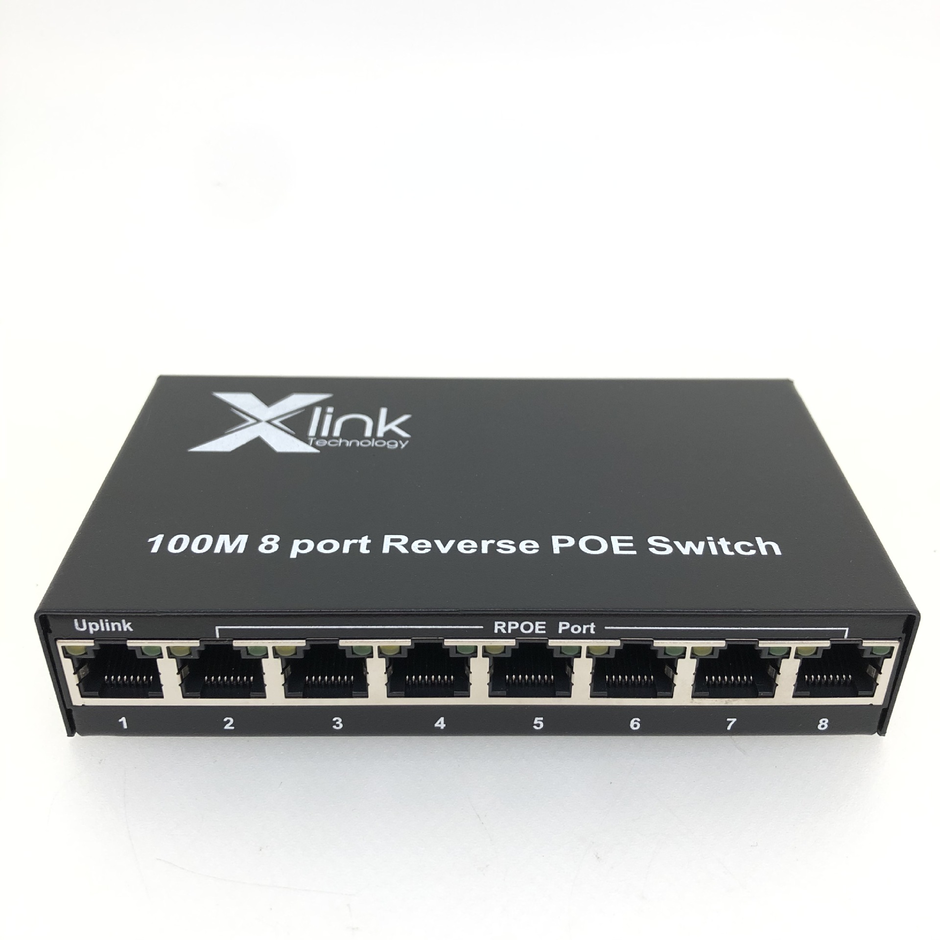 8口以太网千兆百兆POE交换机安防监控网络摄像头poe供电交换机