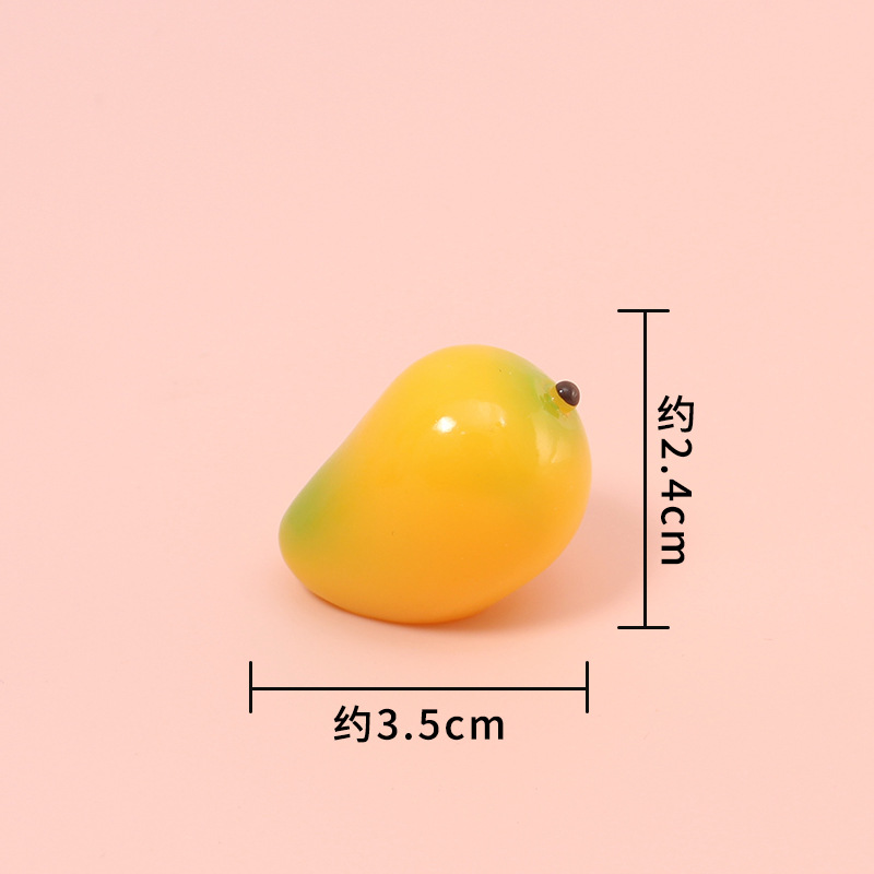 큰 망고 단단한 노란색 C01-a-3
