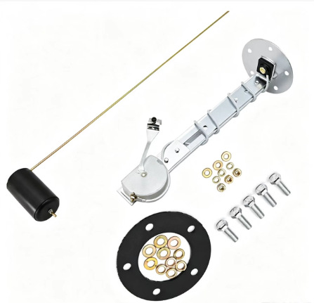 12V Car Modified Instrument Oil Level Gauge with Oil Float, Universal 52MM Car Instrument Oil Level Gauge