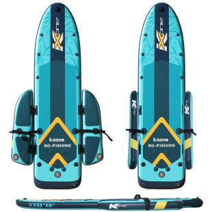 Factory Cross-border Inflatable Fishing Board Fishing Boat Convenient Folding Luya Fishing Platform Floating Platform Entertainment