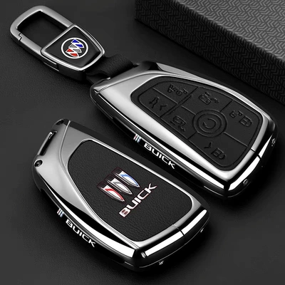 Static Rod/Key Bag — Buckle Gl6 Shell - type-b-key-black-leather-car-logo-buckle