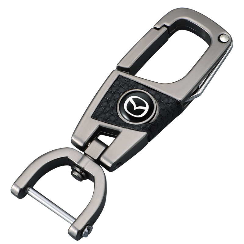 Transfronterizo Amazon vende nuevos llaveros para automóviles, llaveros para automóviles exclusivos para cada modelo, hebillas colgantes para hombres