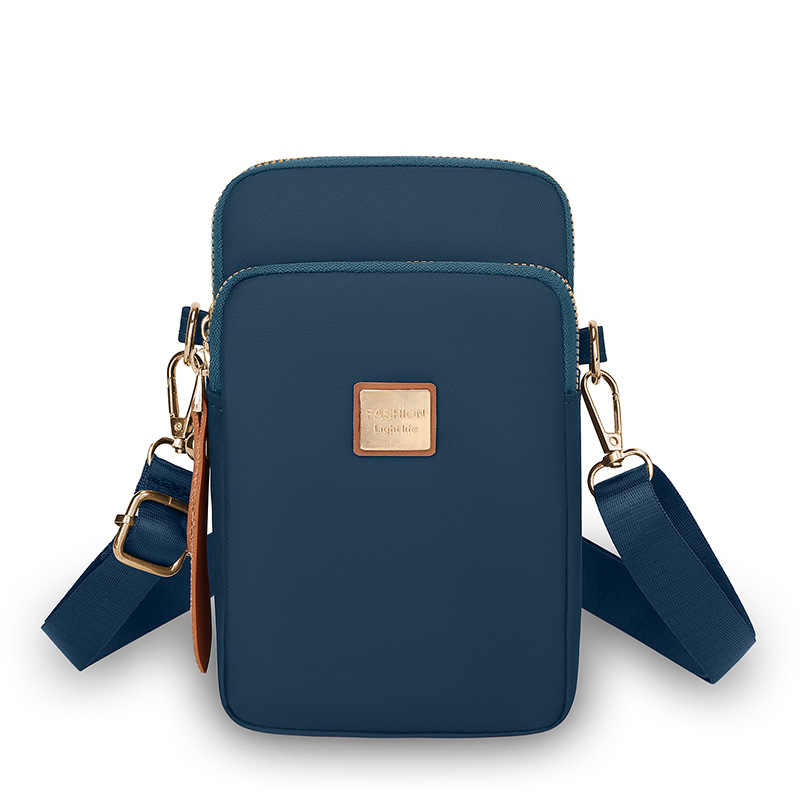 Bolso mini móvil de moda portátil al aire libre bolso de cambio de compras simple y ligero bolso de cintura casual multifuncional