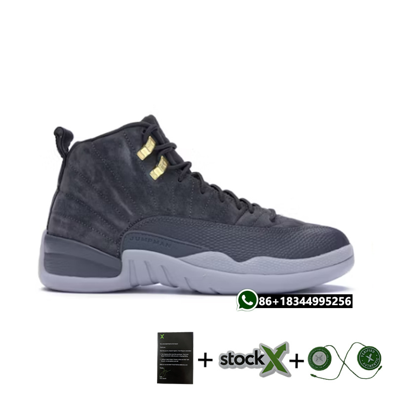 Zapatillas de Baloncesto para Hombre 12S Talla 40-47.5 de Cuero y Goma con Amortiguación para Baloncesto