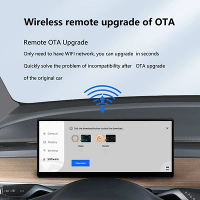 Car display model 3 model Y