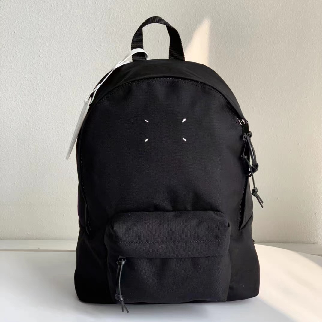 Universal waterproof nylon black capacious backpack for men and…