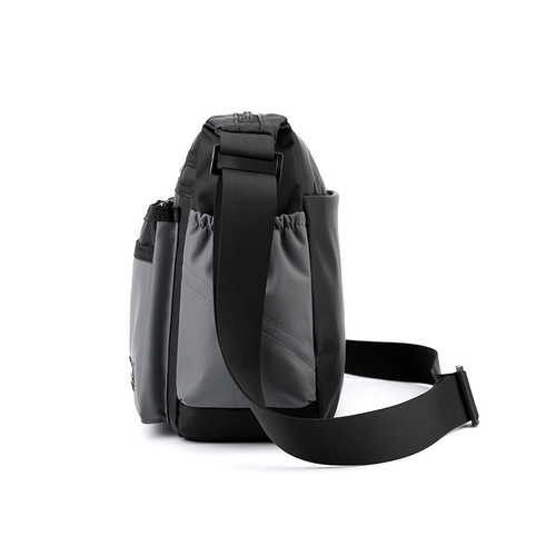 Cross-border new men's crossbody bag, outdoor sports shoulder bag, large capacity travel bag, Oxford cloth men's business bag