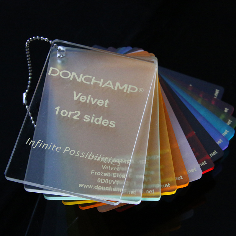 彩色半透明亚克力板PMMA有机玻璃板茶色磨砂彩色透明亚克力板批发