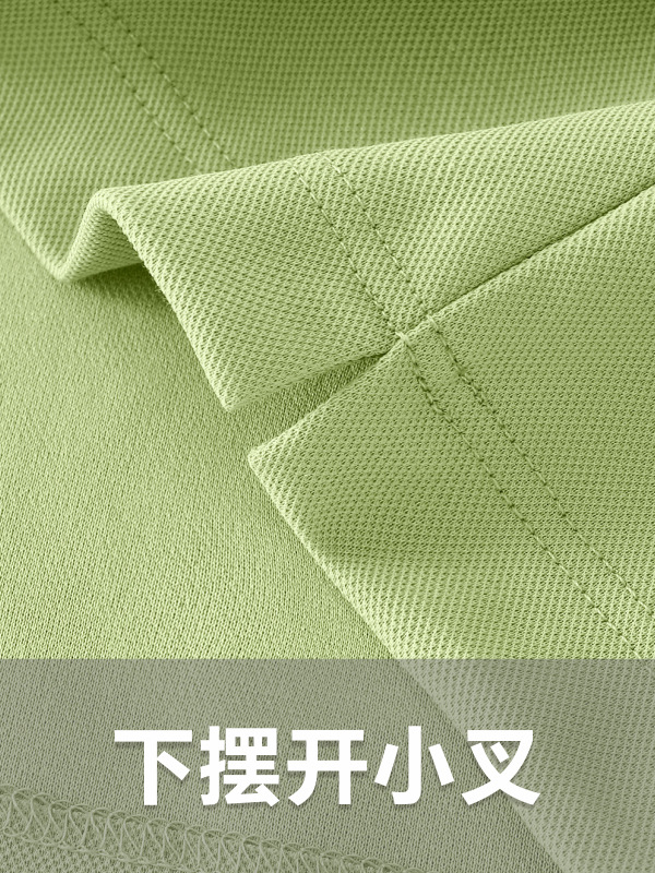 Cafés y tiendas de té de leche ropa de trabajo lino seda cremallera polo ropa personalizada ropa de verano resistente al desgaste