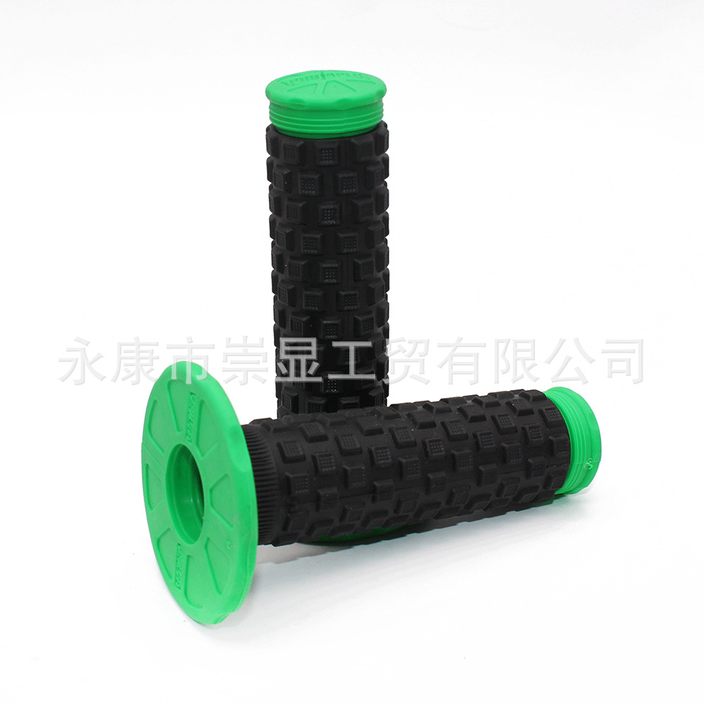 Off-Road Motorcycle Modified Pro Handlebar Grips, Universal Non-Slip Soft Rubber Handlebar Grips, Throttle Grip Cover Accessories