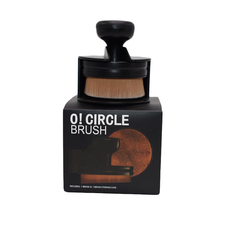 Cepillo de base cepillo de maquillaje de cabeza plana cepillo de sello multifuncional cepillo de polvo de manicuras cepillo de neumáticos de pelo suave cepillo de limpieza de automóviles