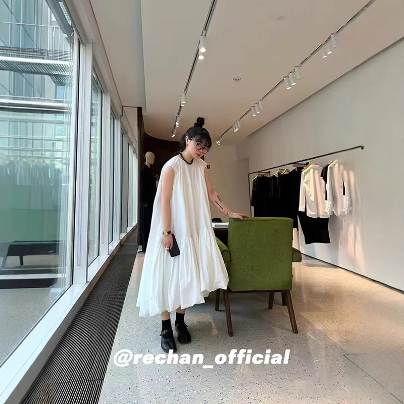 2025 New Summer Casual Splicing Round Neck Sleeveless Dress for Women in Stock 2025 New Summer Casual Splicing Round Neck Sleeveless Dress for Women in Stock