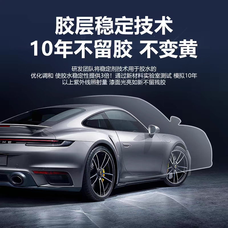Dupont Tpu Invisible Car Film, Full Body Paint Protection Film, Imported Transparent Car Anti-Scratch Repair Film