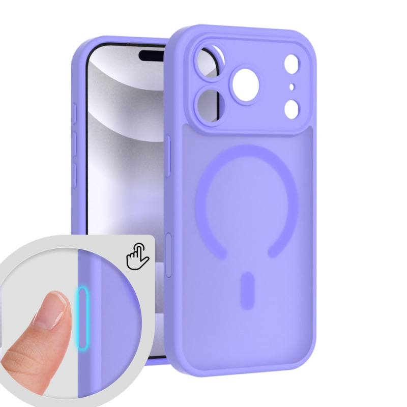 ai拍照按键适用苹果17promax肤感磁吸壳精孔2.0iphone16手机套|undefined