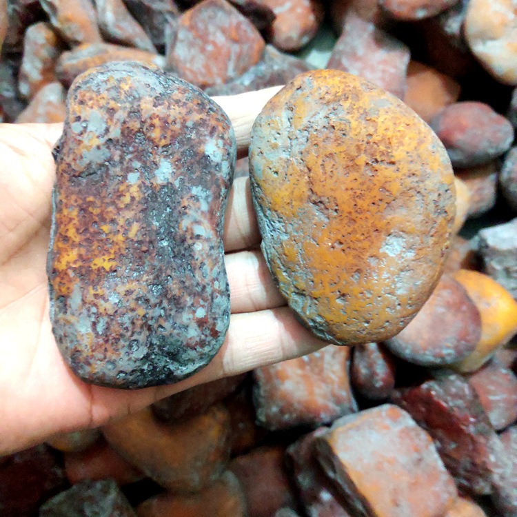 烤皮乌克兰纯鸡油黄蜜蜡原石全皮蜜蜡琥珀原石荧光浮盐水有松香味|ms