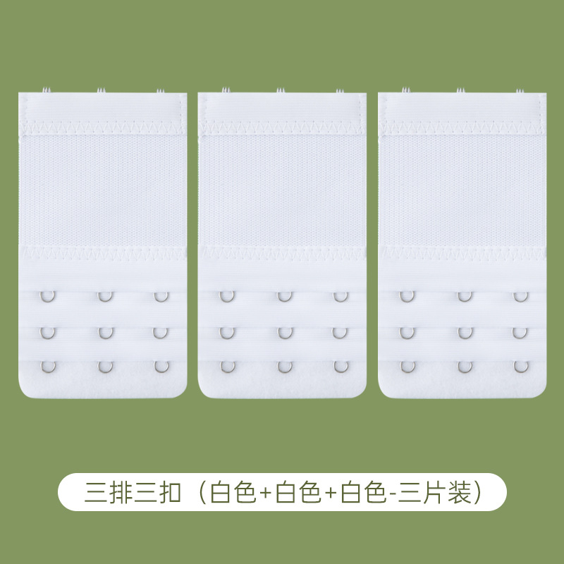 Ropa interior alargada breasted cuatro filas sujetador femenino extensión cinturón gancho tres filas dos hebilla trasera ajustable ropa interior hebilla alargada