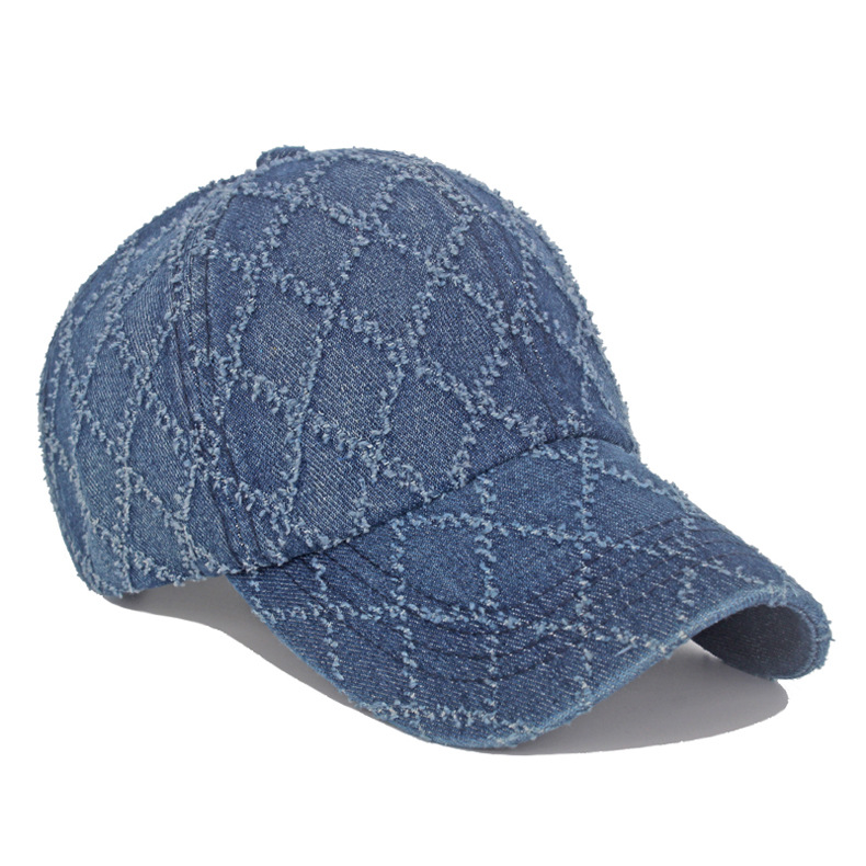 Women's Streetwear Color Block Crochet Lace Curved Eaves Baseball Cap display picture 6