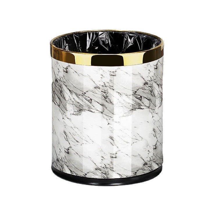 Basura de doble capa casa sala de estar creativa cocina de alta gama gran hotel habitación oficina luz lujo estilo baño