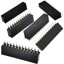 2.54mm˫ĸֱĸH8.5 2*2P/3/4/5/6/7/8/10P/ 2*40P
