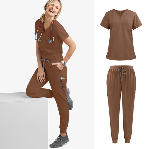Dental hospital handwashing suits operating room handwashing suits sets doctors and nurses' uniforms spa beauty salon workwear medical and health staff uniforms